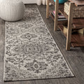 Estrella Bohemian Medallion Textured Weave Indoor/Outdoor Area Rug