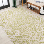 Estrella Bohemian Medallion Textured Weave Indoor/Outdoor Area Rug