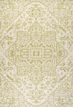 Estrella Bohemian Medallion Textured Weave Indoor/Outdoor Area Rug
