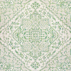 Estrella Bohemian Medallion Textured Weave Indoor/Outdoor Area Rug