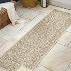 Charleston Vintage Filigree Textured Weave Indoor/Outdoor Area Rug