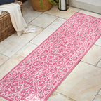 Charleston Vintage Filigree Textured Weave Indoor/Outdoor Area Rug