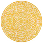 Charleston Vintage Filigree Textured Weave Indoor/Outdoor Area Rug