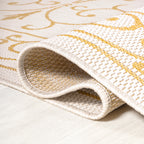 Charleston Vintage Filigree Textured Weave Indoor/Outdoor Area Rug