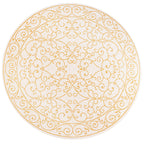 Charleston Vintage Filigree Textured Weave Indoor/Outdoor Area Rug