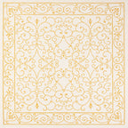 Charleston Vintage Filigree Textured Weave Indoor/Outdoor Area Rug