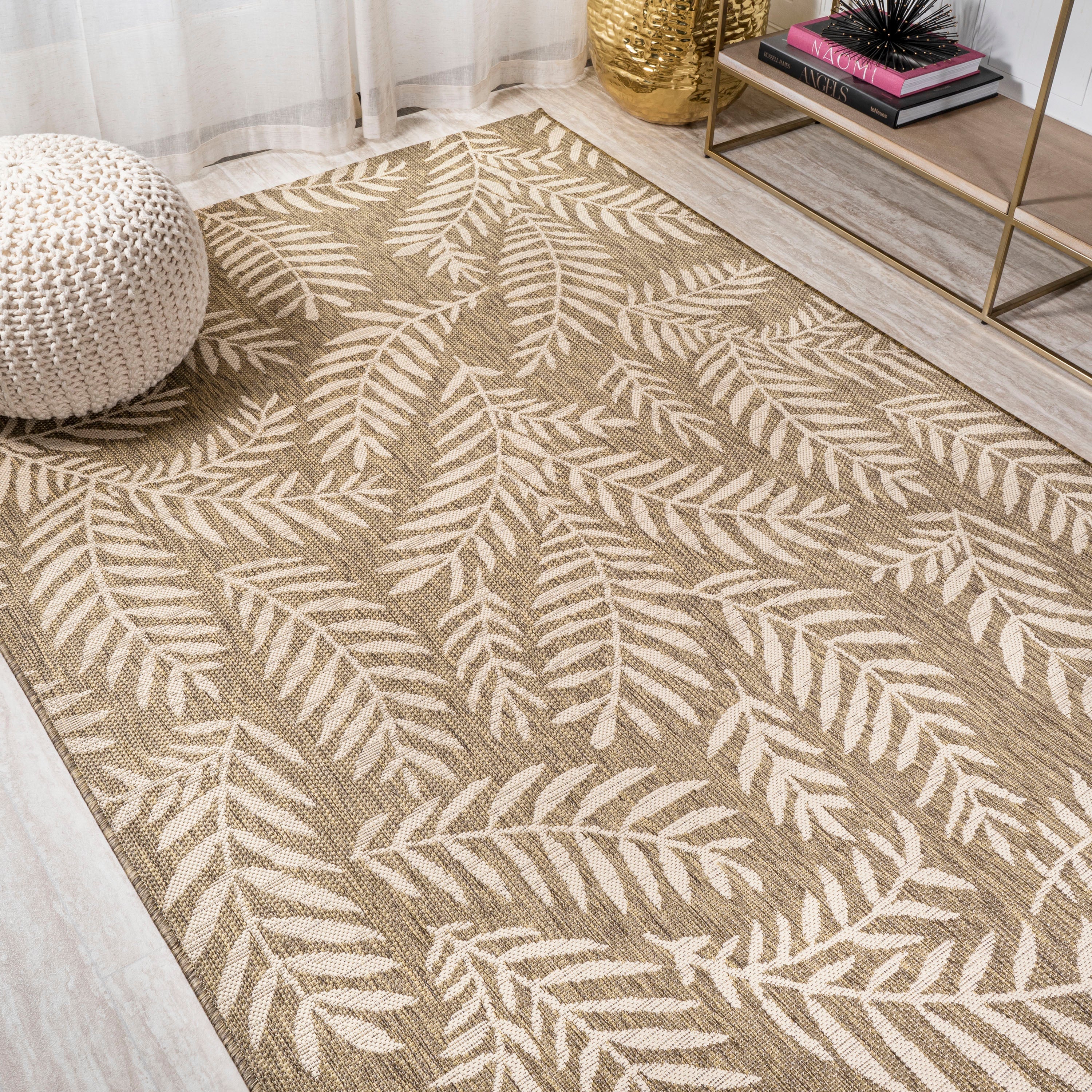 Nevis Palm Frond Indoor/Outdoor Area Rug