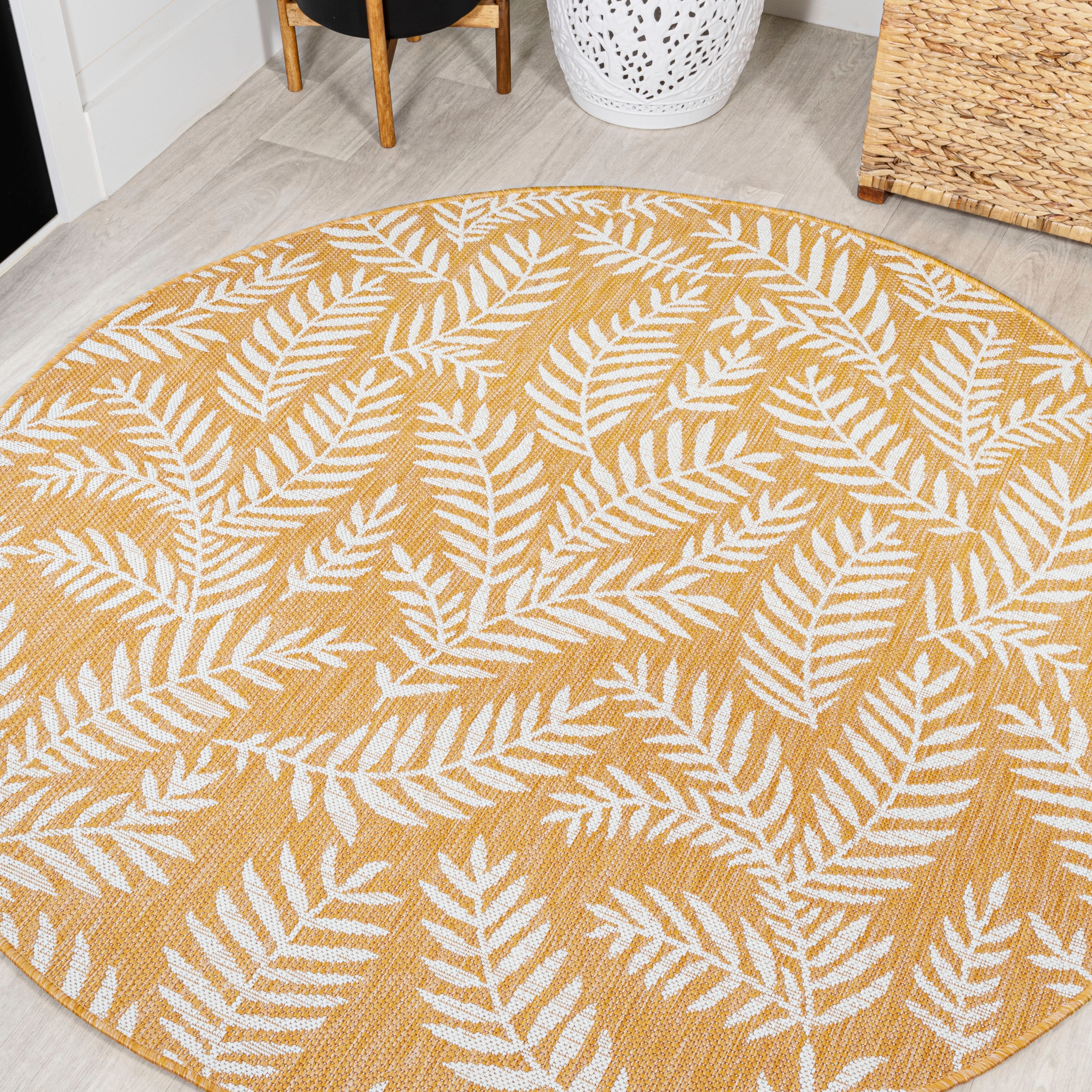 Nevis Palm Frond Indoor/Outdoor Area Rug