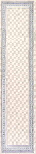 Lucia Classic Diamond Border Indoor/Outdoor Area Rug