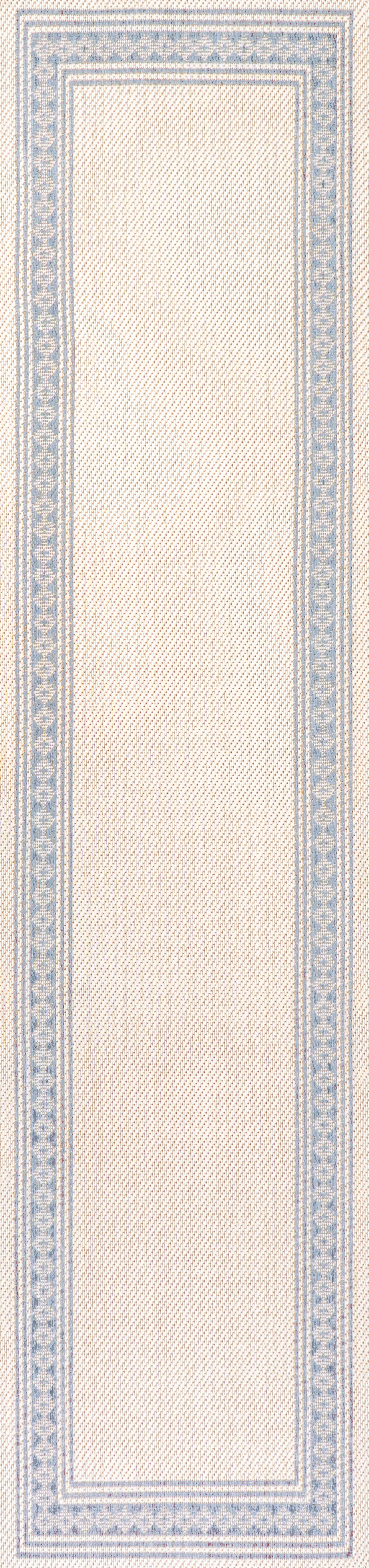 Lucia Classic Diamond Border Indoor/Outdoor Area Rug