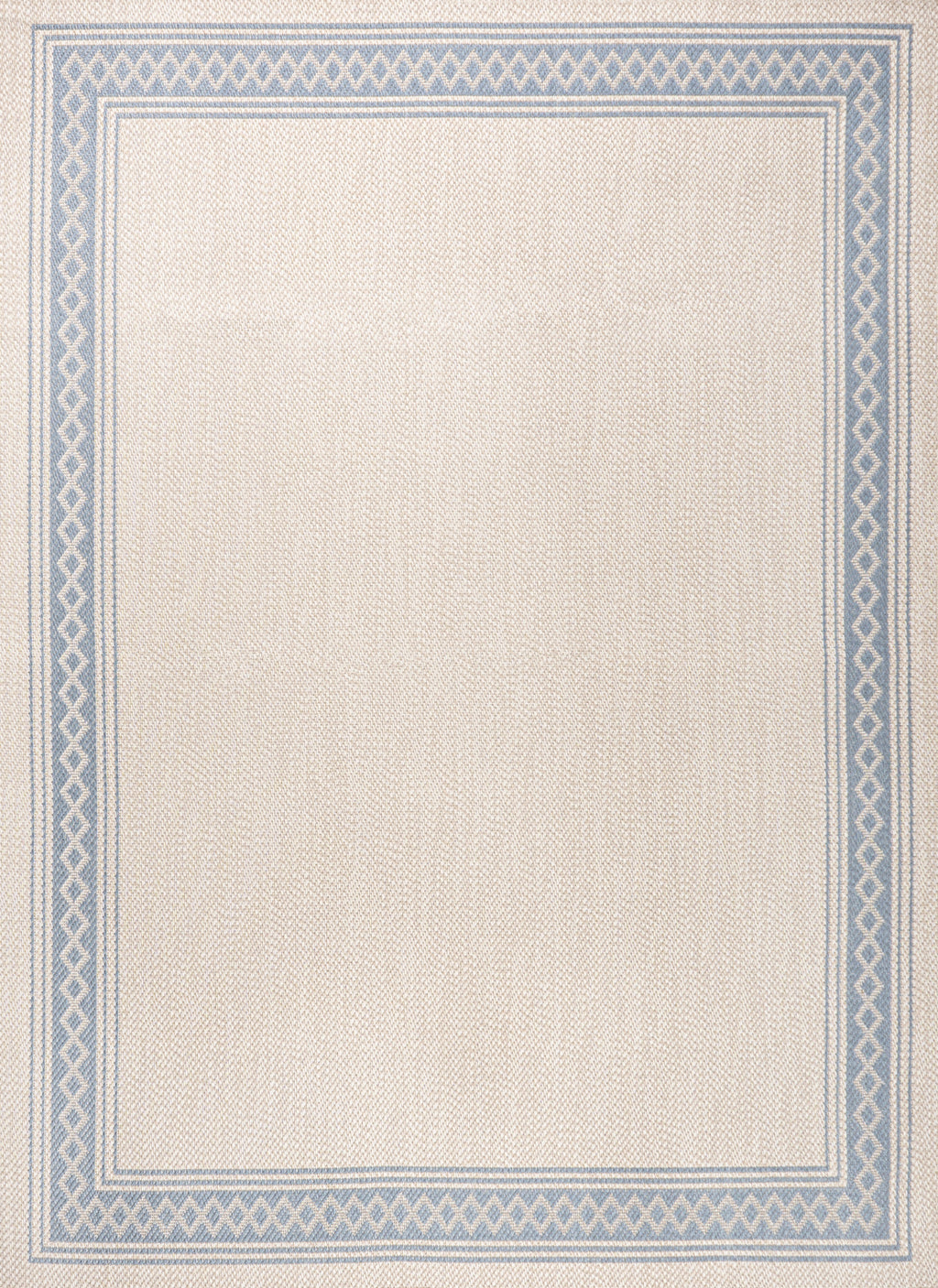 Lucia Classic Diamond Border Indoor/Outdoor Area Rug