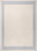 Lucia Classic Diamond Border Indoor/Outdoor Area Rug