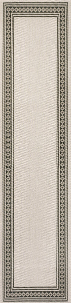 Lucia Classic Diamond Border Indoor/Outdoor Area Rug
