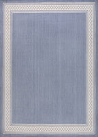 Lucia Classic Diamond Border Indoor/Outdoor Area Rug