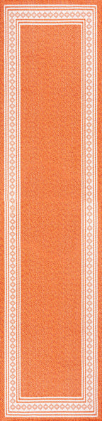 Lucia Classic Diamond Border Indoor/Outdoor Area Rug