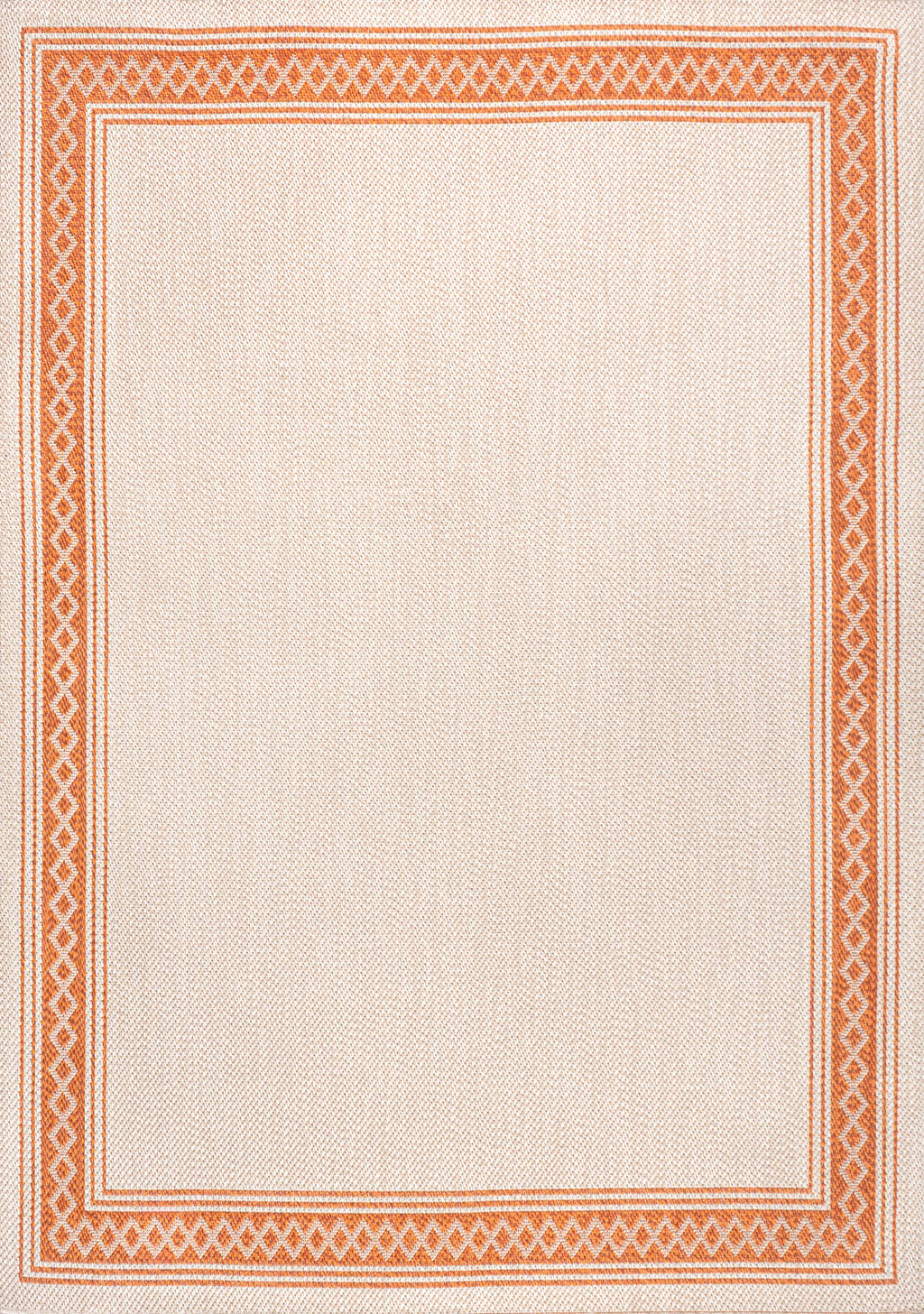 Lucia Classic Diamond Border Indoor/Outdoor Area Rug