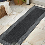 Lucia Classic Diamond Border Indoor/Outdoor Area Rug