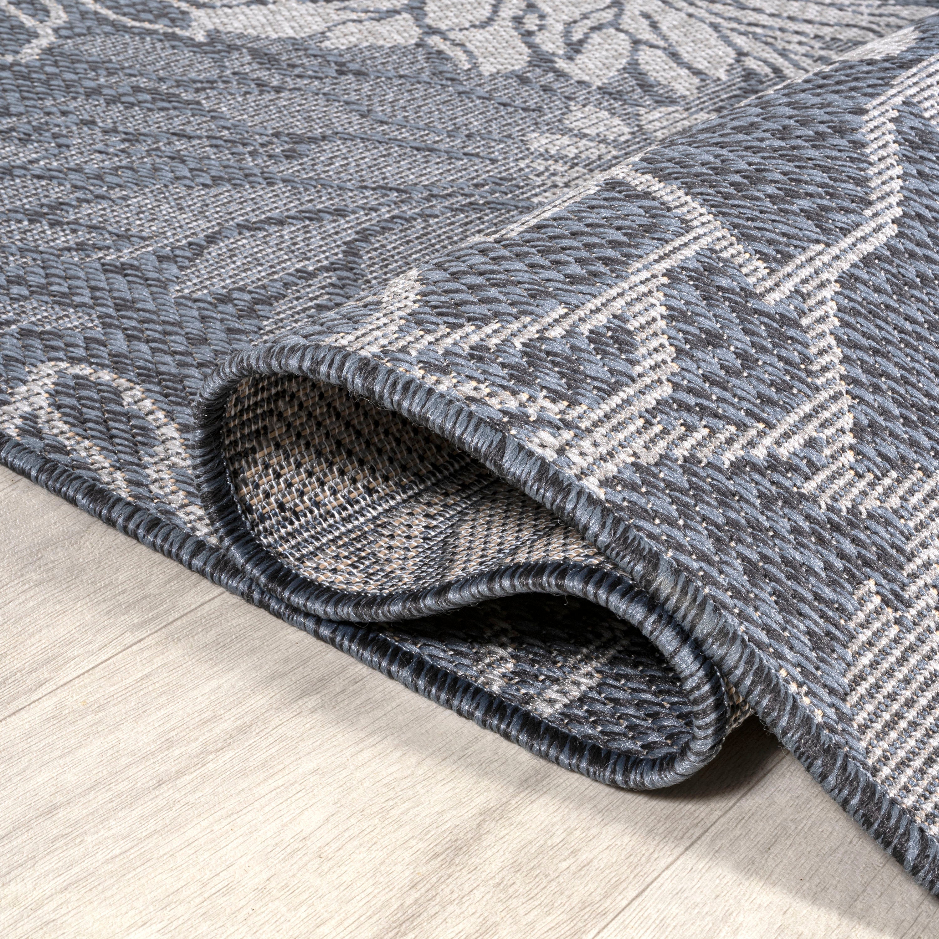 Bahamas Modern All-Over Floral Indoor/Outdoor Area Rug