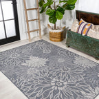 Bahamas Modern All-Over Floral Indoor/Outdoor Area Rug