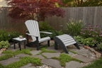 2-Toned Slate & Light Grey Resin Furniture by C.R. Plastic