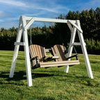 A-Frame Vinyl Swing Stand from LuxCraft