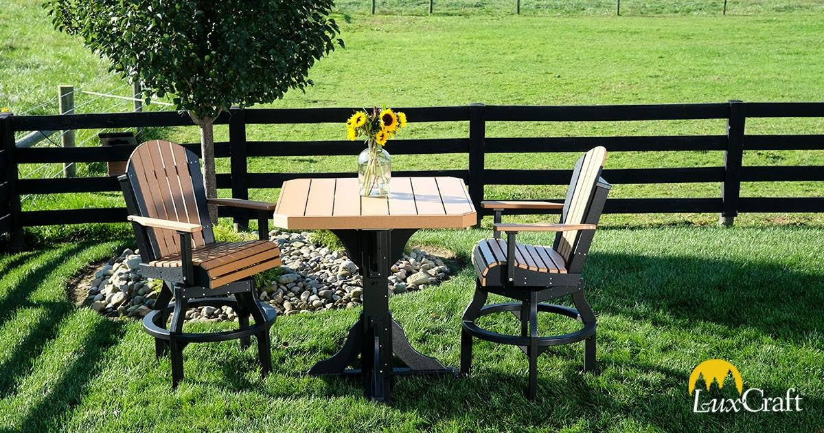 Adirondack Swivel Chair from LuxCraft