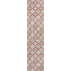 Cyrus Modern Geometric Tile Pattern Indoor/Outdoor Runner Rug