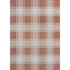 Sabine Traditional Farmhouse Bold Gingham Indoor/Outdoor Runner Rug