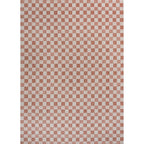 Aimee Traditional Cottage Checkerboard Indoor/Outdoor Runner Rug