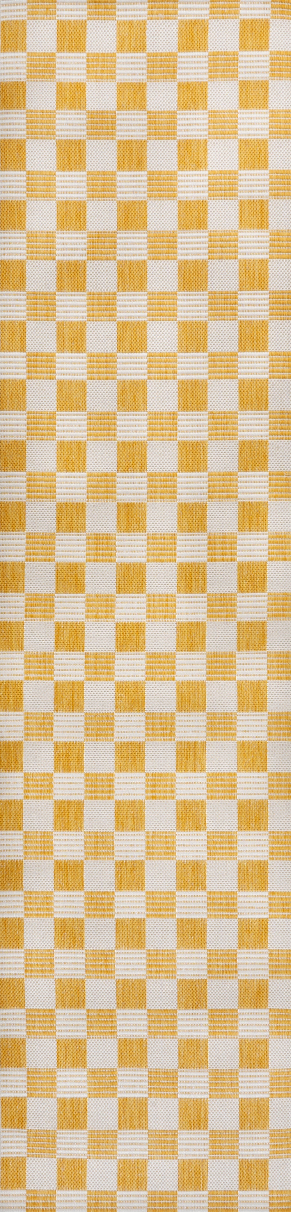 Aimee Traditional Cottage Checkerboard Indoor/Outdoor Area Rug