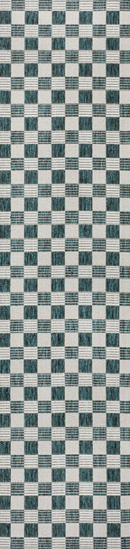 Aimee Traditional Cottage Checkerboard Indoor/Outdoor Area Rug