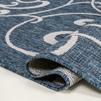 Maribel Traditional Classic All-Over Scroll Indoor/Outdoor Area Rug