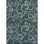Maribel Traditional Classic All-Over Scroll Indoor/Outdoor Area Rug