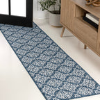 Amora Traditional Mediterranean Tile Design Indoor/Outdoor Rug
