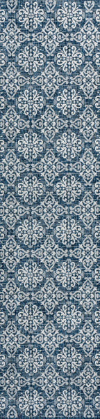 Amora Traditional Mediterranean Tile Design Indoor/Outdoor Rug
