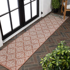 Amora Traditional Mediterranean Tile Design Indoor/Outdoor Rug