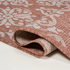 Amora Traditional Mediterranean Tile Design Indoor/Outdoor Rug