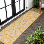 Amora Traditional Mediterranean Tile Design Indoor/Outdoor Rug