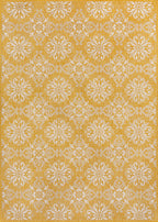 Amora Traditional Mediterranean Tile Design Indoor/Outdoor Rug