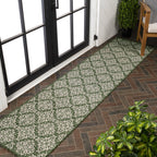 Amora Traditional Mediterranean Tile Design Indoor/Outdoor Rug