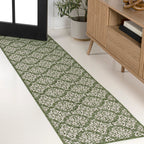 Amora Traditional Mediterranean Tile Design Indoor/Outdoor Rug