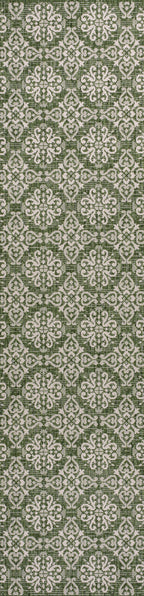 Amora Traditional Mediterranean Tile Design Indoor/Outdoor Rug