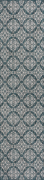 Amora Traditional Mediterranean Tile Design Indoor/Outdoor Rug
