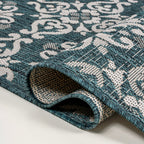 Amora Traditional Mediterranean Tile Design Indoor/Outdoor Rug