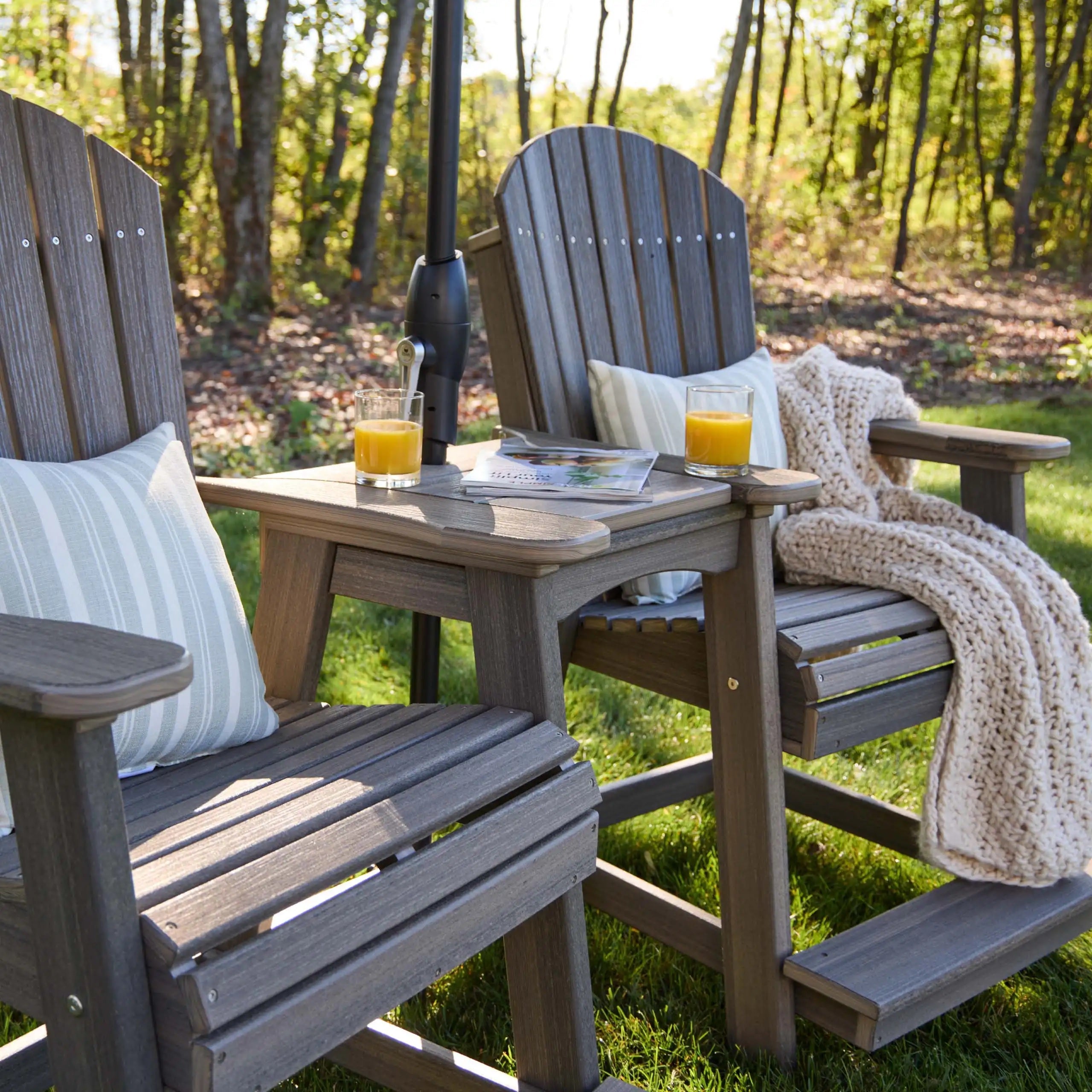 Balcony Tete-a-Tete Table from LuxCraft