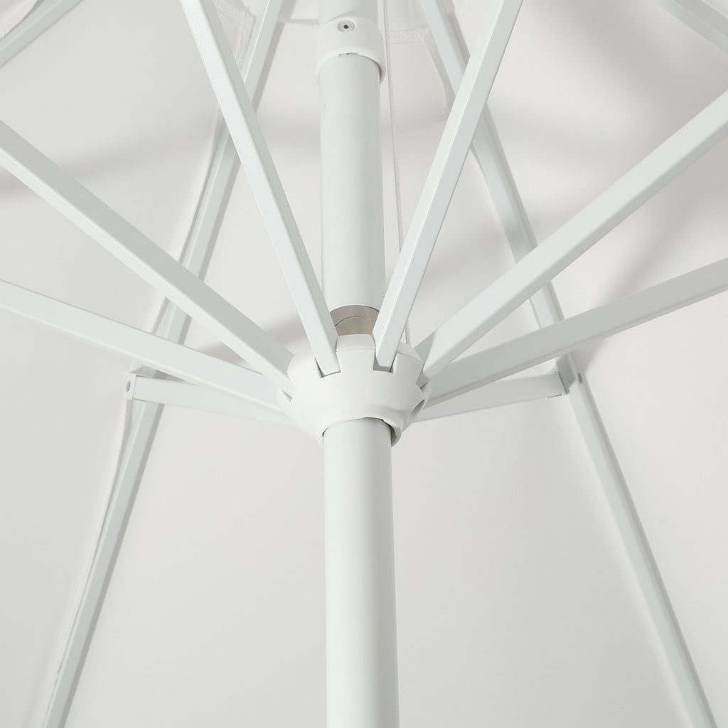 Baiona Classic MidCentury Market Patio Umbrella with UV Protection