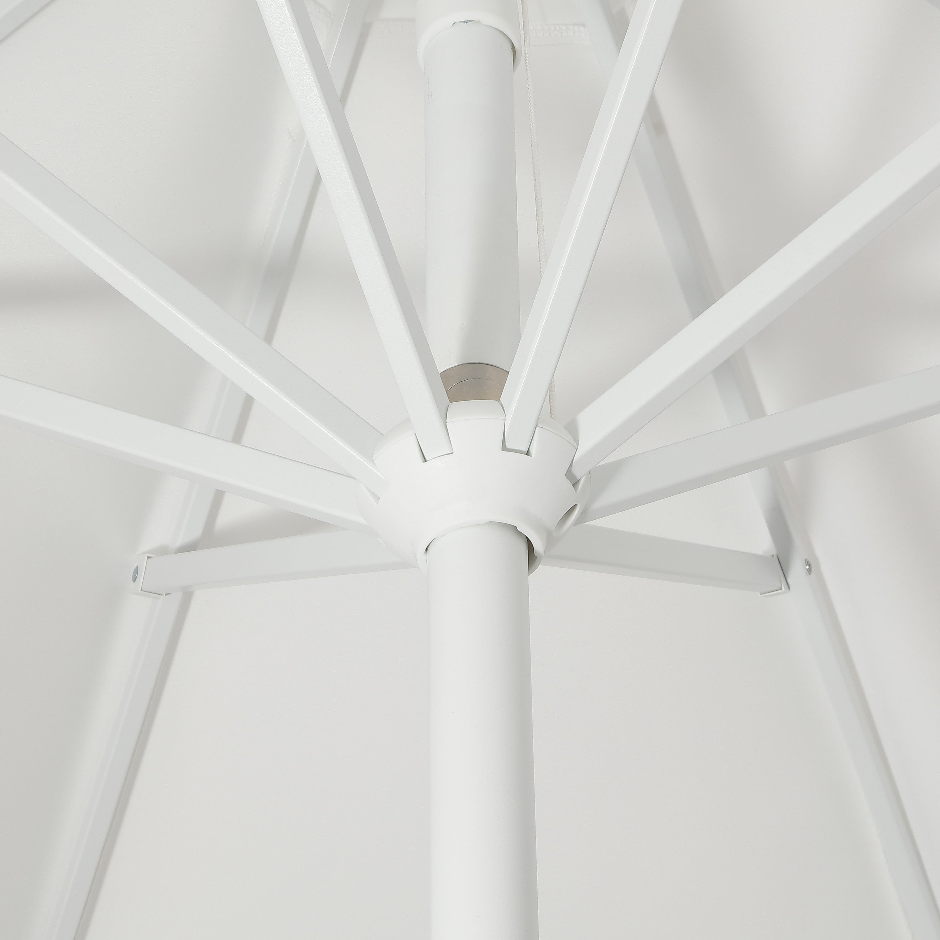 Baiona Classic MidCentury Market Patio Umbrella with UV Protection