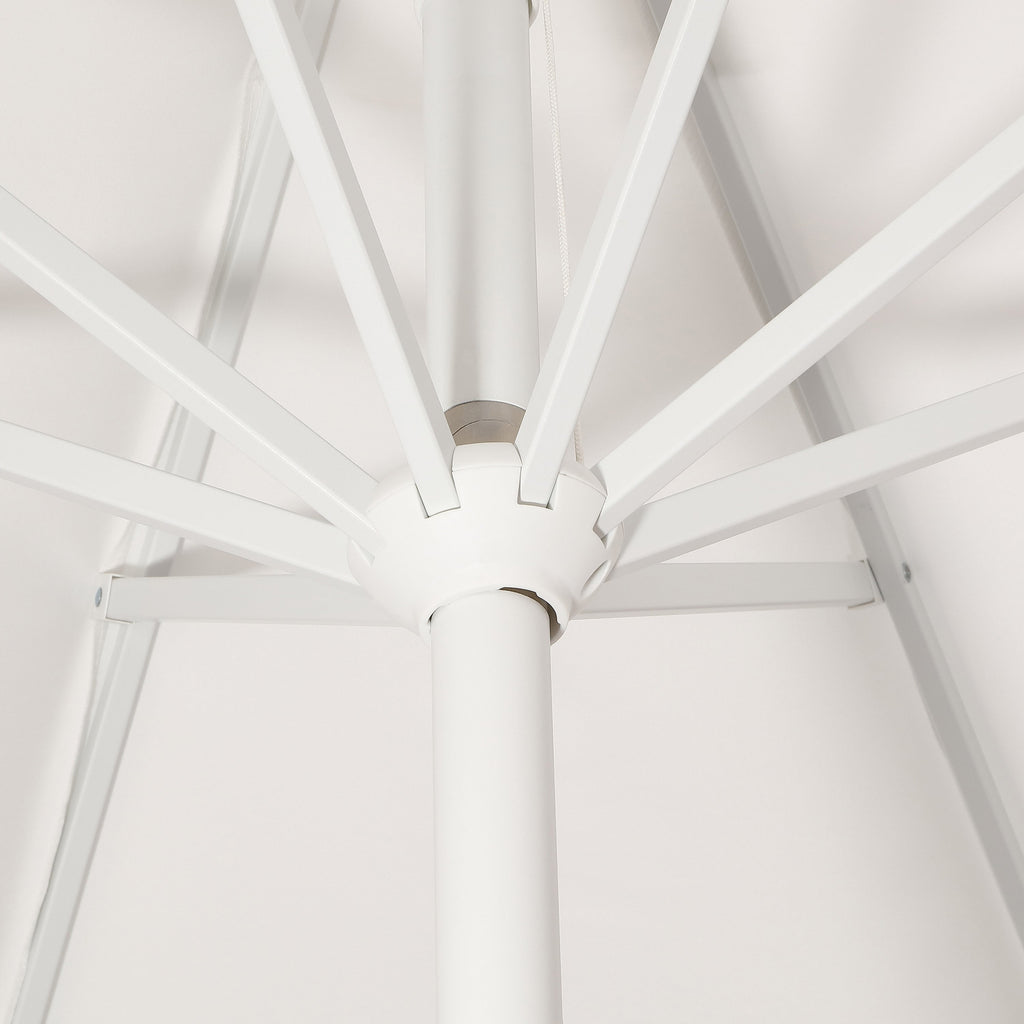 Baiona Classic MidCentury Market Patio Umbrella with UV Protection