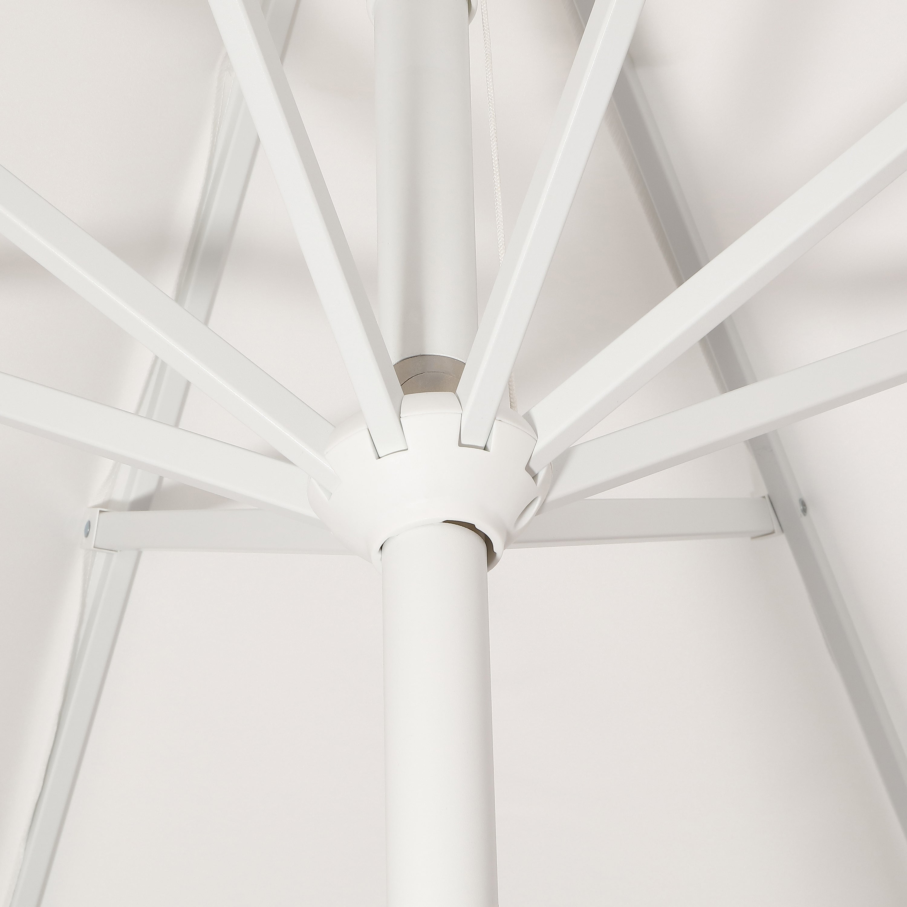 Baiona Classic MidCentury Market Patio Umbrella with UV Protection