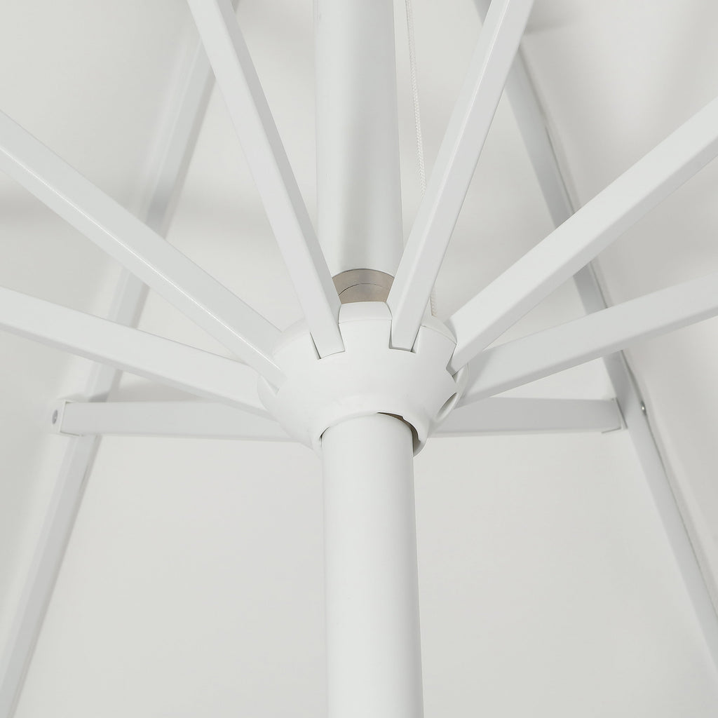 Baiona Classic MidCentury Market Patio Umbrella with UV Protection